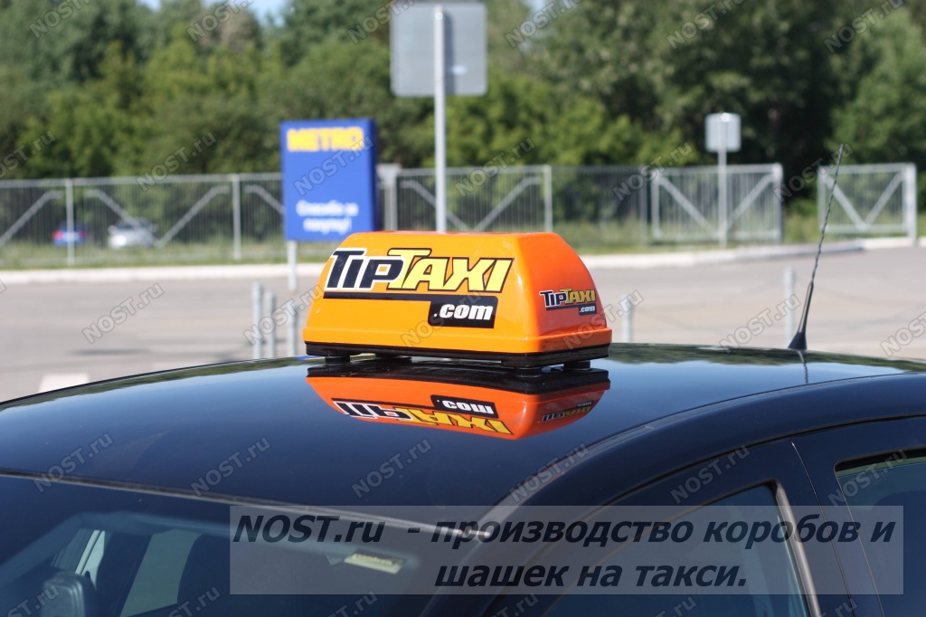 Шашечка для такси с названием TIP